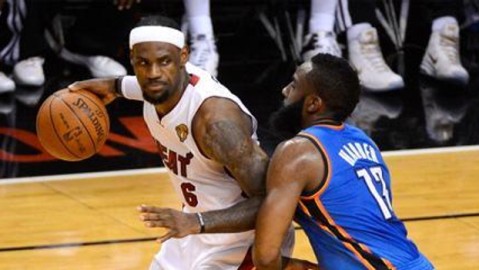 2012年NBA总决赛热火4-1雷霆：三巨头时代正式启航