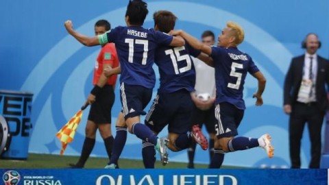 本田圭佑替补救主，日本两次落后两度追平塞内加尔
